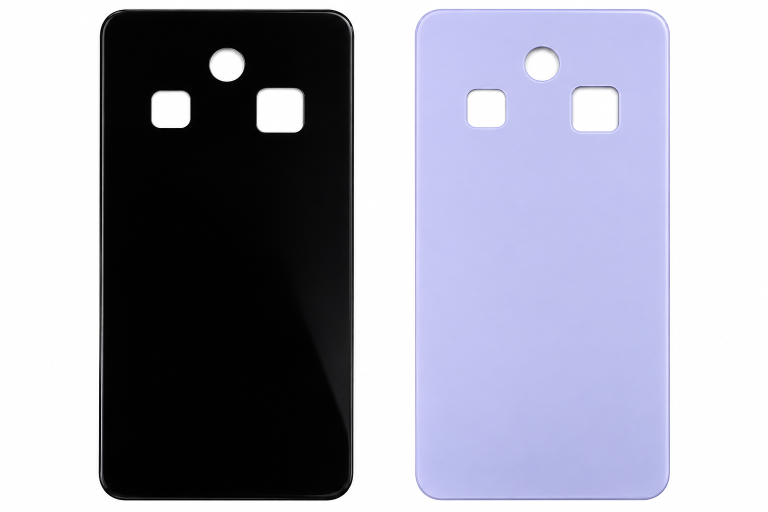 Compatible Replacement for Redmi 14C Back Panel – Black & Purple